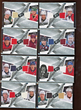 2008-09 SPx Winning Materials Combos Jersey Lot (8)   *J236