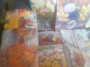 MICHELE CASCELLA. LOTTO DI 25 STAMPE SERIGRAFICHE su carta lucida - Foto 1 di 5