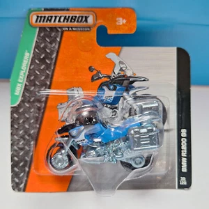 Matchbox MBX BMW R1200 GS MOTORCYCLE (2014) BLUE - Picture 1 of 1