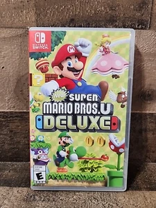 CASE ONLY* New Super Mario Bros. U Deluxe (Nintendo Switch, 2019) No game! - Picture 1 of 5