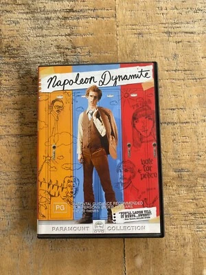 Napoleon Dynamite (2004) - DVD/PAL Region 4 - Preowned VG Condition - FREE POST - image 1 of 3