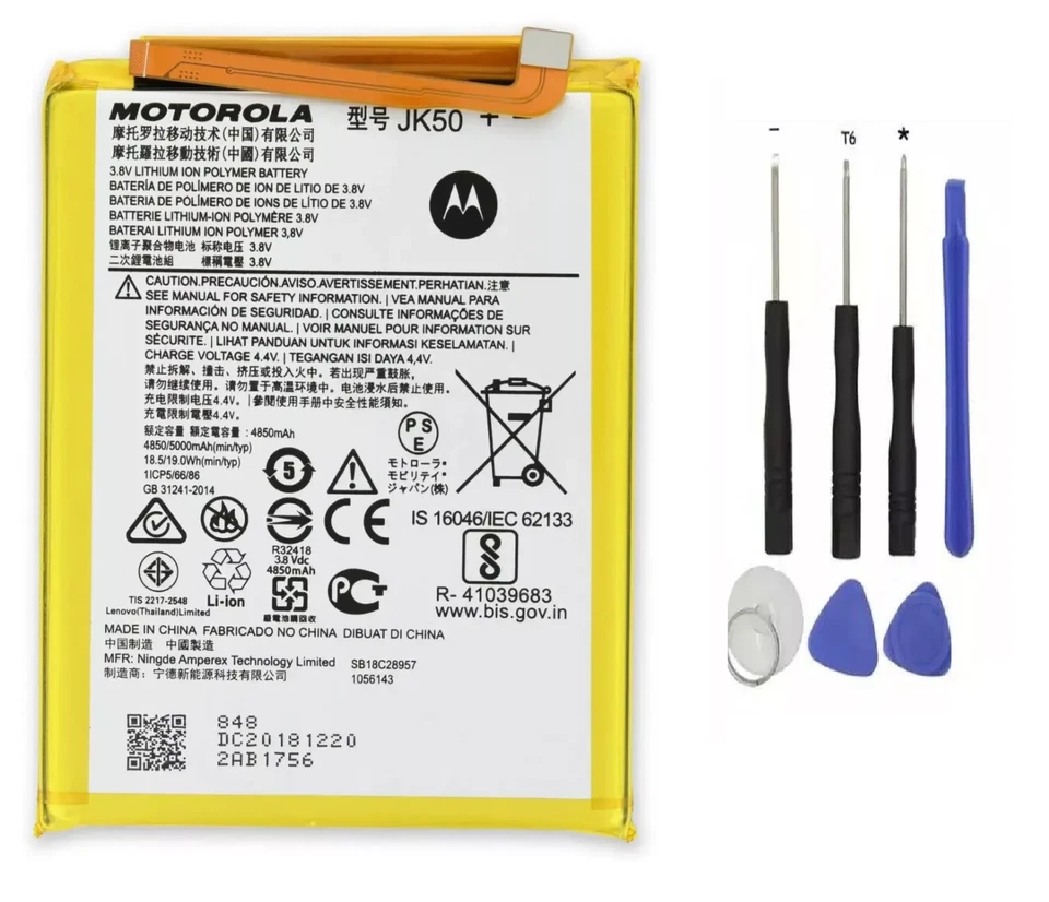 Batería Original JK50 Para Motorola Moto G Play 2021 (XT2093) Moto G7 Power 2021 Foto 1 de 1