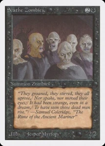 MTG Scathe Zombies Unlimited Edition Common MP - Picture 1 of 1