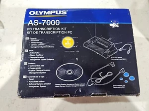 Used - Olympus PC Transcription Kit AS-7000 in Original Box RS31 Switch & E62  - Picture 1 of 5