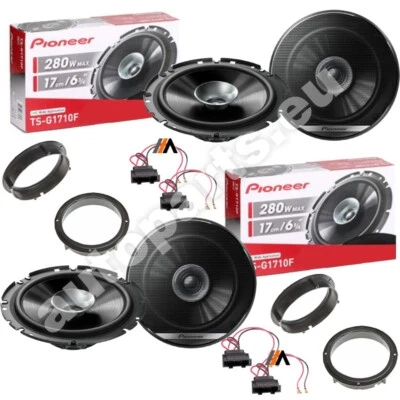 Kit 4 Casse Pioneer TS-G1710F Anteriori e Posteriori per Volkswagen T-Cross - Immagine 1 di 4
