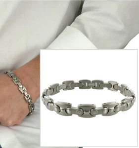 Rochet Stainless Steel Industrial Link Bracelet 9" Mens Jewelry - Picture 1 of 6