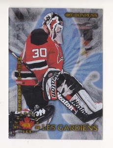 97-98 Donruss Canadian Ice Martin Brodeur /1500 Les Gardiens NJ Devils 1997