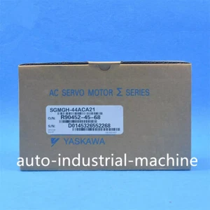 1pcs New Yaskawa SGMGH-44ACA21 AC Servo Motor In Box Expedited Ship - Picture 1 of 5