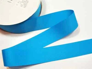 Schiff Blue Grosgrain Ribbon 1 1/2 inches wide x 10 yards PMS 639 C B17 - Picture 1 of 4