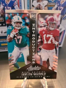 2021 Panini Absolute Jaylen Waddle Introductions Rookie Insert Base - Picture 1 of 2