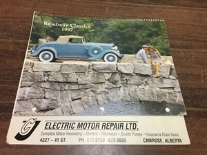 Rolls Royce 1932 Rockne 1948 Crosley 1997 Roadway Classics Calendario 1911 vintage - Imagen 1 de 12