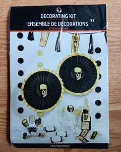 Chic Halloween Bar Decorating Kit with Spooky Skeletons Party Décor Bundle - Picture 1 of 3