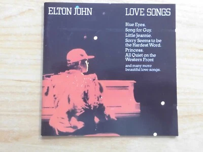ELTON JOHN CD: LOVE SONGS (EUROPE; ROCKET 811312-2) - Bild 1 von 3