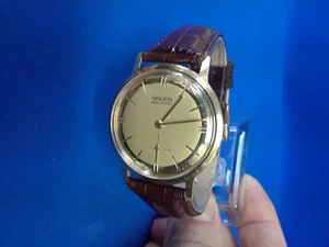 Vintage Gruen Precision James Bond 007 Men Watch 510 17jewels Wind up Gold Dial - Picture 1 of 8