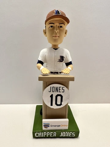 Chipper Jones Durham Bulls (Atlanta Braves) Number 10 Bobblehead Cover