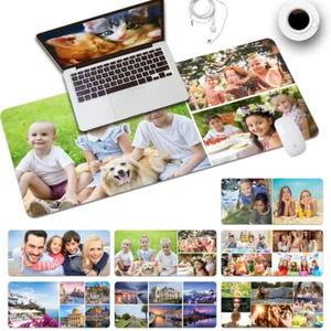 Personalised Custom Photos Large Game Keyboard Mat Mouse Pad Mat For PC Laptop - Picture 1 of 10