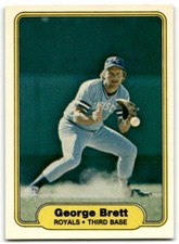 1982 Fleer George Brett Kansas City Royals #405