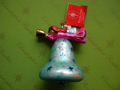 Christopher Radko Starry Angel Glass Ornament  - Image 1 of 4