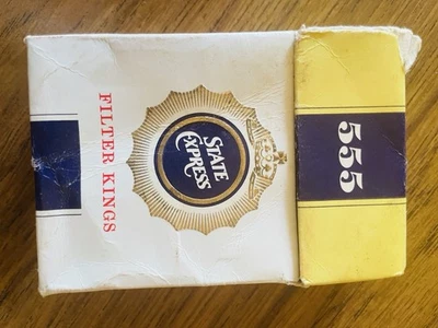 PACCHETTO vuoto di sigarette  555 Anni 50-60  Inghilterra - Immagine 1 di 3