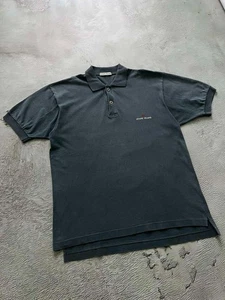 Stone Island Marina 80's Archival Vintage Polo Blue Size: M - Picture 1 of 9