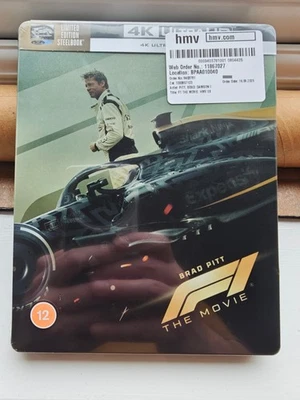 F1 The Movie | Limited Edition Steelbook [12] 4K UHD + Blu ray = QUICK DESPATCH - Image 1 of 4