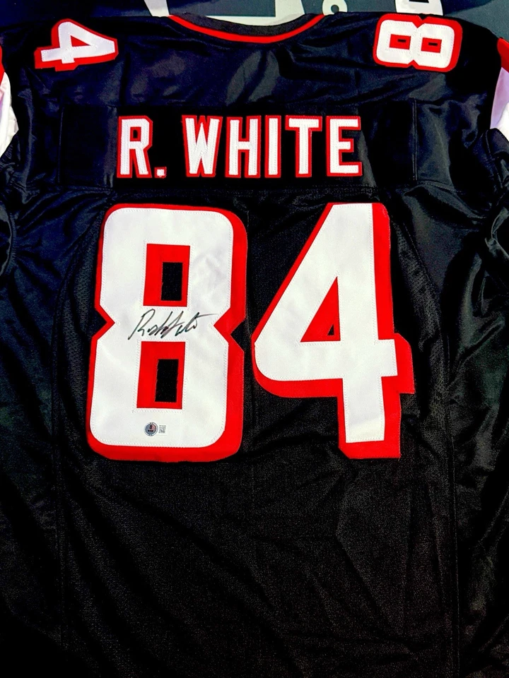 Roddy White Signed Jersey Atlanta Falcons WR Beckett Certified - Image 1 of 1