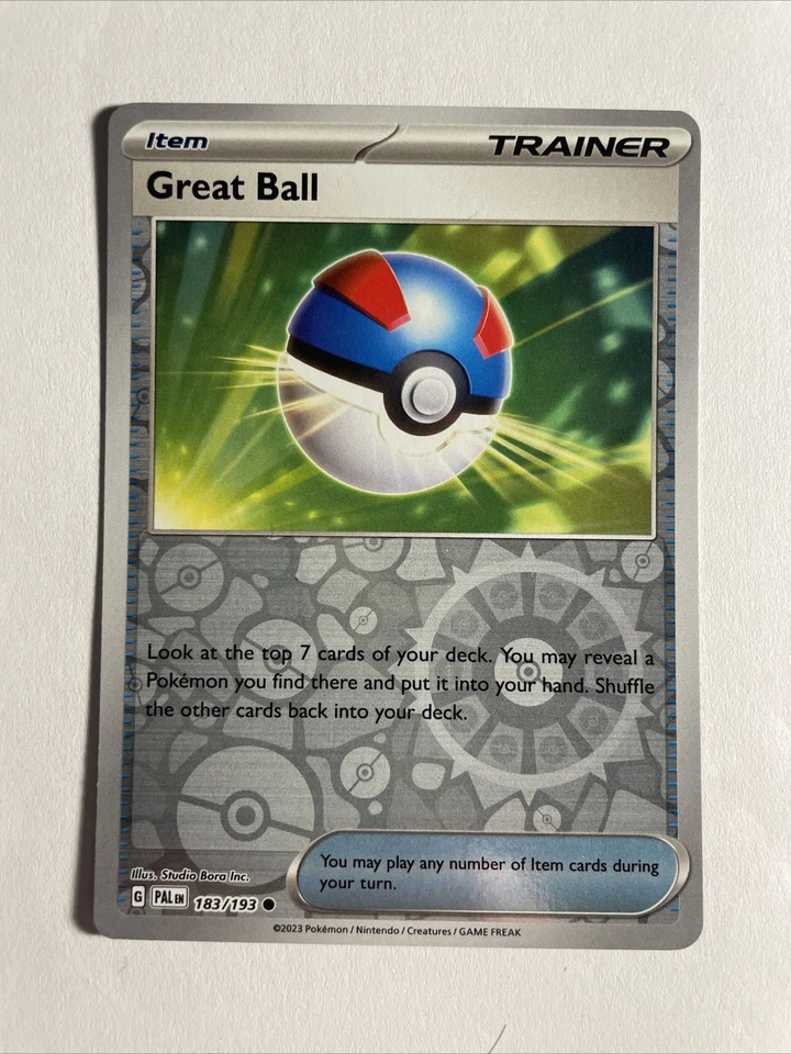 1x Paldea Evolved Pokémon Great Ball Reverse Holo Englisch NM/M Pokemon - Bild 1 von 1