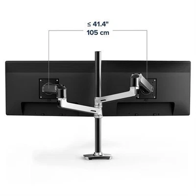 Ergotron 45-549-026 LX Dual Stacking Monitor Arm - Image 1 of 2
