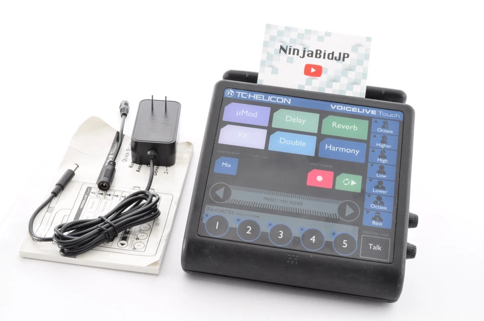 TC Helicon Voicelive Touch Vocal Effects Pedal 9617991 With AC Adapter Working - Image 1 of 4