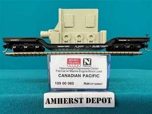 109 00 060 Micro Trenes Canadian Pacific Flat Car Escala N CP Nuevo 10900060 - Imagen 1 de 2