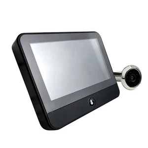4.3" Digital Peephole Viewer Door Eye Doorbell Wireless Video Camera 1080P Black - Picture 1 of 17