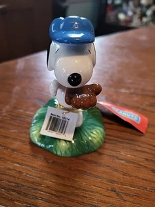 "Snoopy Baseball" Wackelkopf Figur / Westland Giftware (50th Anniv. 2000) - Bild 1 von 6