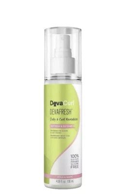 Revitalizador DevaCurl DevaFresh couro cabeludo e cachos 4,39 oz - Imagem 1 de 4