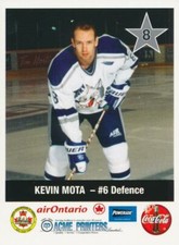 1999-00 Sudbury Wolves P.L.A.Y. Kevin Mota Team Set #8