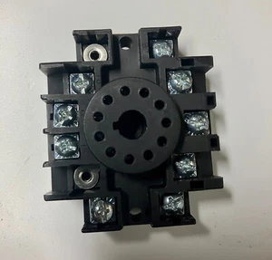 Custom Connector OT11-PC 11 Pin Octal Base Relay Socket DIN Rail / Surface Mount - Picture 1 of 2