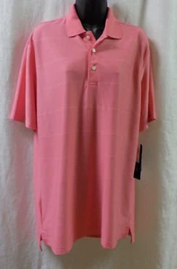 Jack Nicklaus Golf Shirt Size M NWT Rose Button Placket Polyester Short Sleeves - Picture 1 of 12