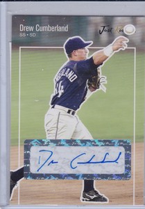 DREW CUMBERLAND 2007  JUST ROOKIES AUTO