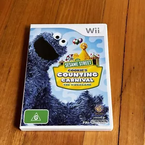 Sesame Street: Cookie's Counting Carnival - Nintendo Wii | Like New & Complete! - Picture 1 of 6