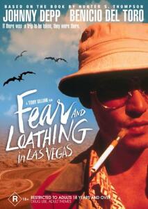 Fear And Loathing In Las Vegas DVD R18+ Johnny Depp Psychedelic Cult Classic