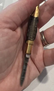 Vintage BRASS The Cabildo New Orleans key chain knife - Picture 1 of 8