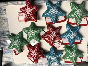 Lot Assorted Christmas Tree Ornaments Set Of 19- ITEMS All--NEW--! - Picture 1 of 3