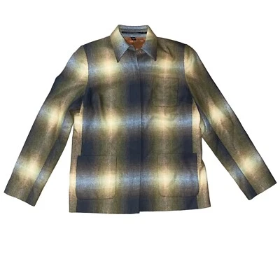 Chaqueta Blazer Mujer Isda & Co 100% Lana Lino Verde Mediana. Foto 1 de 4