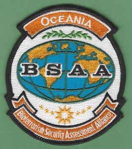 BSAA RESIDENT EVIL OCEANA BIOTERRORISM SECURITY ASSESSMENT ALLIANCE PATCH 