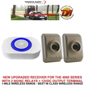 DAKOTA ALERT DCMA-4K PLUS KABELLOSER ALARM + RELAIS + 12V AUSGANG - 2 SENSOREN - Bild 1 von 10