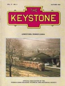 The Keystone Magazine Otoño 1984 Lewistown Pennsylvania Ferrocarril Toledo Ohio - Imagen 1 de 9