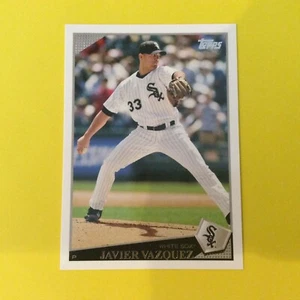 2009 Topps #306 Javier Vázquez Medias Blancas de Chicago - Imagen 1 de 2