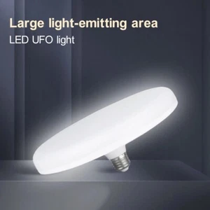 12W 18W 24W 30W 40W 50W 60W E27 LED Birne 220V UFO Lampe Weiß Licht Für Zuhause - Bild 1 von 13