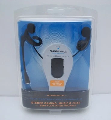 POLY Plantronics GameCom P20 Gaming Headset Designed to use with Sony PSP - NEW - Image 1 of 2