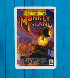 THE COURSE OF MONKEY ISLAND PC FRIDGE MAGNET IMAN NEVERA - Foto 1 di 1