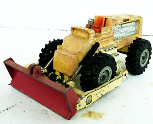 VINTAGE DINKY TOY TRACTOR DOZER MECCANO 180-111 976 MADE IN ENGLAND MOVING PARTS